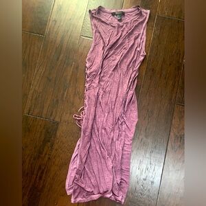 Forever 21 Mauve Tie Top Size Medium